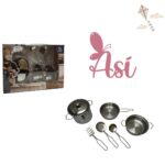 SET DE COCINA ACERO INOXIDABLE