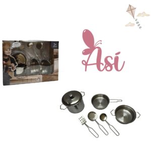 SET DE COCINA ACERO INOXIDABLE